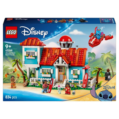 Lego Disney Domek na plaży Lilo i Stitcha 43268