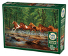 Puzzle 1000 Galopem przez rzekę 113538