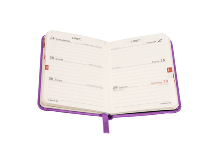 Kalendarz 2026 Awangarda A7 TDW fioletowy