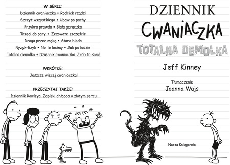 Totalna demolka. Dziennik cwaniaczka. Tom 14 wyd. 2023