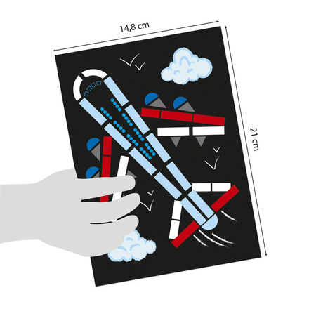 Zestaw kreatywny Crafty Środki transportu