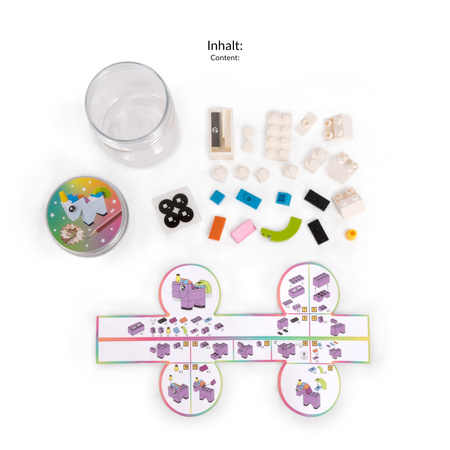 Temperówka z klocków Jednorożec 1szt.