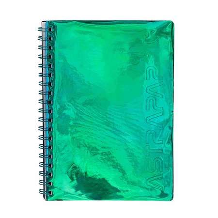 Kołozeszyt B5 holographic 100k. kratka 1szt.mix