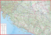 Chorwacja mapa samochodowa 1:650 000 papier 2019