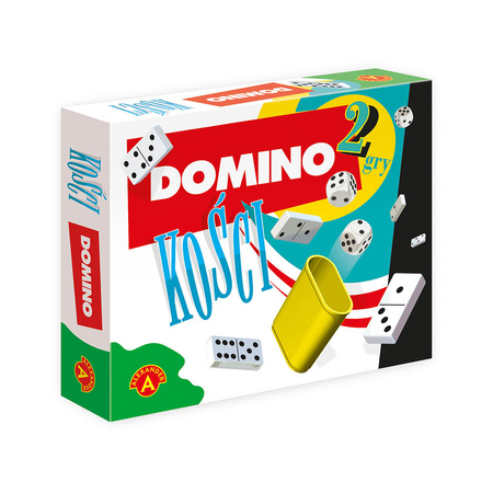 Gra 2w1 domino Kości 1385