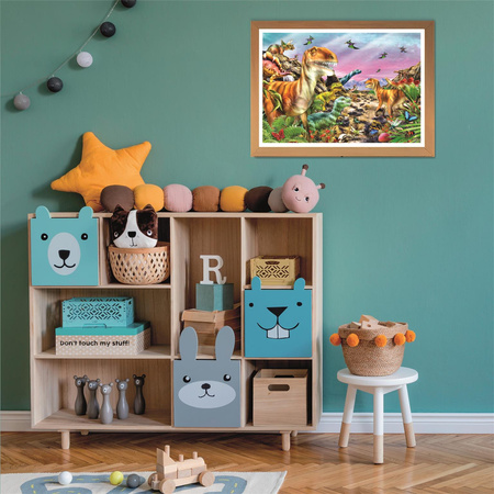 Puzzle 104 Super Kolor Land of Dinosaurus 25779