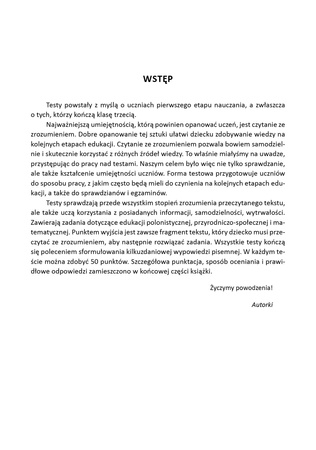 Czytam ze zrozumieniem i rozwiązuję zadania