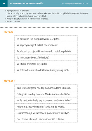 Matematyka? Nic prostszego! Część A ćwiczenia korekcyjno-kompensacyjne dla uczniów z trudnościami w nauce matematyki