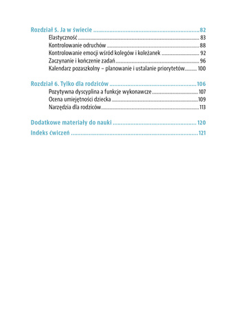 Funkcje wykonawcze Ćwiczenia dla dzieci