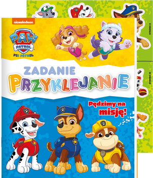 Pędzimy na misję! Psi Patrol. Zadanie Przyklejanie