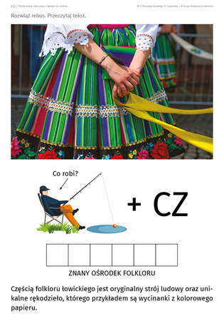 Polskie Miasta karty pracy z tekstami do czytania ze zrozumieniem dla uczniów ze specjalnymi potrzebami edukacyjnymi