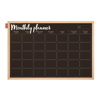 Tablica kredowa MEMOBE czarna 60x40 cm