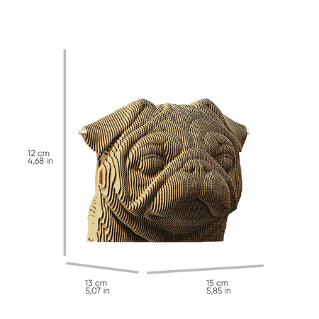 Cartonic 3D Puzzle PUG