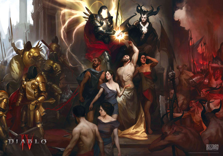 Puzzle 1000 Gaming Diablo IV Birth of Nephalem