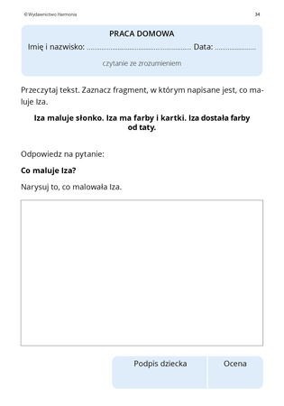 Prace domowe dla uczniów ze specjalnymi potrzebami edukacyjnymi Poziom 3
