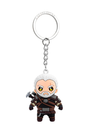 Brelok The Witcher Geralt of Rivia 3D Keychain