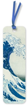 Zakładka do książki Wielka fala w Kanagawie Hokusai Katsushika FT BKMK36