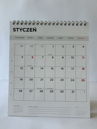 Kalendarz 2026 biurkowy Najlepsi przyjaciele Psy