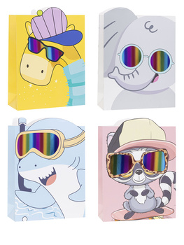 Torebki prezentowe TD-24139-HS-A3  wzór dziecięcy 12 sztuk