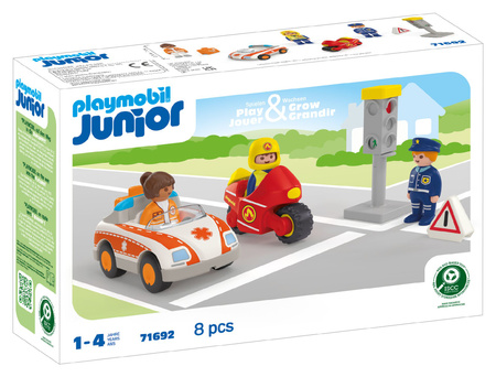 Playmobil JUNIOR Bohaterowie dnia codziennego 71692