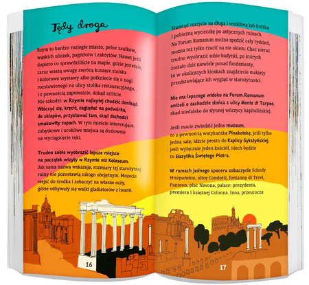 Rzym dla młodych podróżników przewodnik do bazgrania 2024