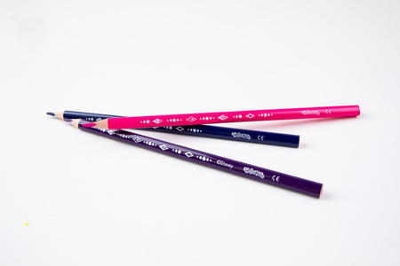 Kredki ołówkowe trójkątne Colorino Kids 13 kolorów 12 sztuk z temperówką Frozen