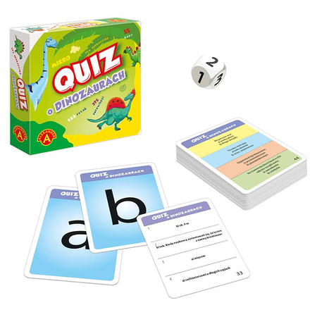 Gra Kieszonkowa Quiz o Dinozaurach