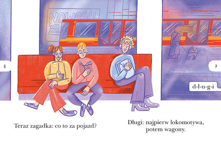 Wypadek na stacji metra. Czytam sobie. Poziom 1