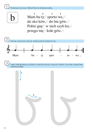 Metoda Dobrego Startu Od wierszyka do literki zeszyt 2