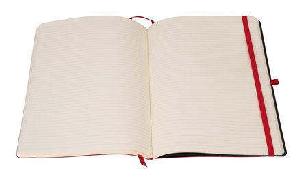 Notes impresja B5 linia czerwony