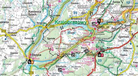 Bory Tucholskie Kaszuby Kociewie map&guide PL XL laminat 2021