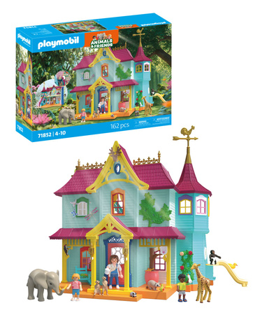 Playmobil Kolorowa willa dla zwierząt 71852