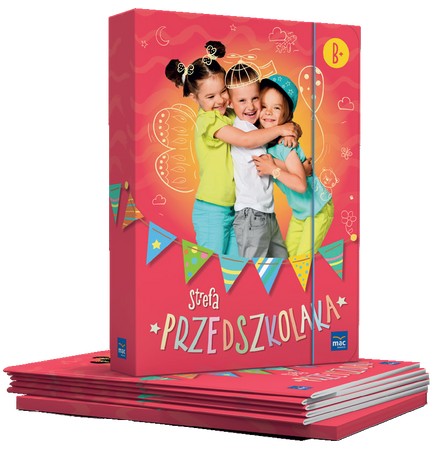 Pakiet Strefa przedszkolaka Poziom B+ Sześciolatek
