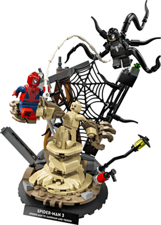 Lego Super Heroes Epicka bitwa Spider-Man kontra Sandman 76334