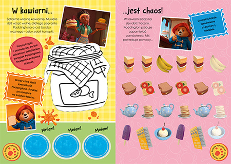 Zawody. Przygody Misia Paddingtona. Moje pierwsze zadania do wyklejania