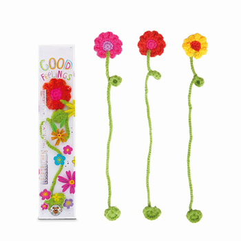 Zakładka do książki Kwiatek 1szt.mix