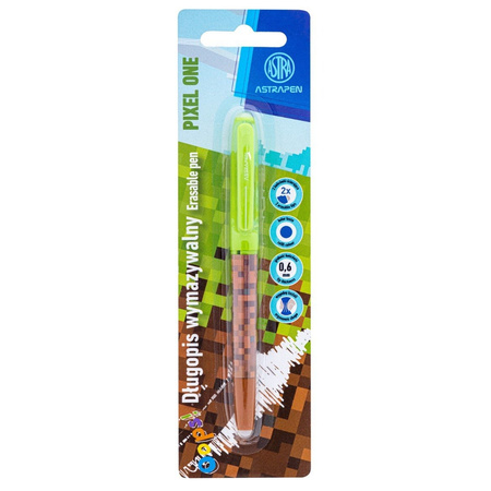 Długopis wymazywalny Astrapen Oops Pixel One 1szt.mix