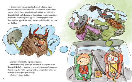 Wakacje w górach. Bibi i Bąbel na tropie Zmorka