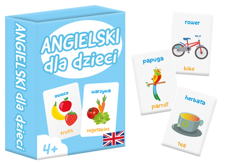 Gra Angielski dla Dzieci mini niebieskie 4+