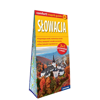 Słowacja map&guide XL PL laminat 2024