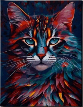 Diamentowa mozaika Kot w kolorach NO-1009430