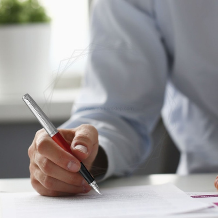 Pióro wieczne Parker jotter Originals Red (M) niebieskie 2096872