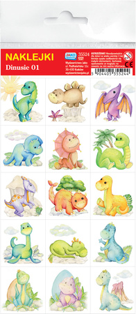 Naklejki Dinusie 01