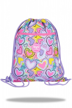 Worek na buty Coolpack Vert Sew Pastel Heart