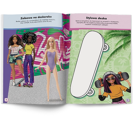 Mattel Barbie Miejski Styl FLA-1104