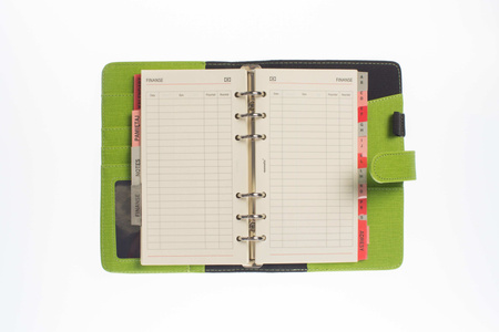 Organizer 2026 Memofix B6 ST zielony