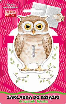 Zakładka znacznik tekstu Puchacz