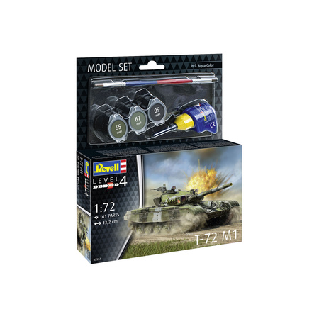 Revell Model Set 1:72 T-72 M1 REV-63357