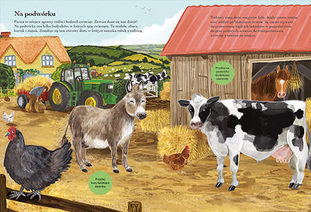 Wiejska zagroda. Poznajemy zwierzęta