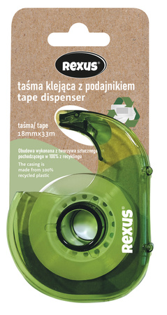 Taśma klejąca z podajnikiem Eco